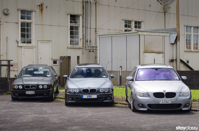 Illustration for article titled The BMW 5 Series: 3 Generations of V8 Sedans